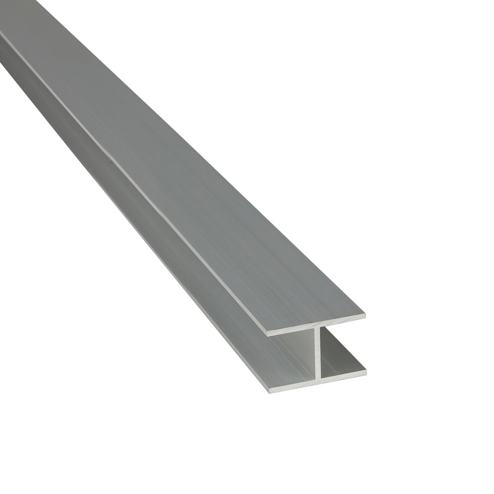 Alu H- Profil "ELOXIERT" 20 x 11 x 1,5 mm (Innen 8 mm) AlMgSi0.5 (AlSiMg) | 550 mm