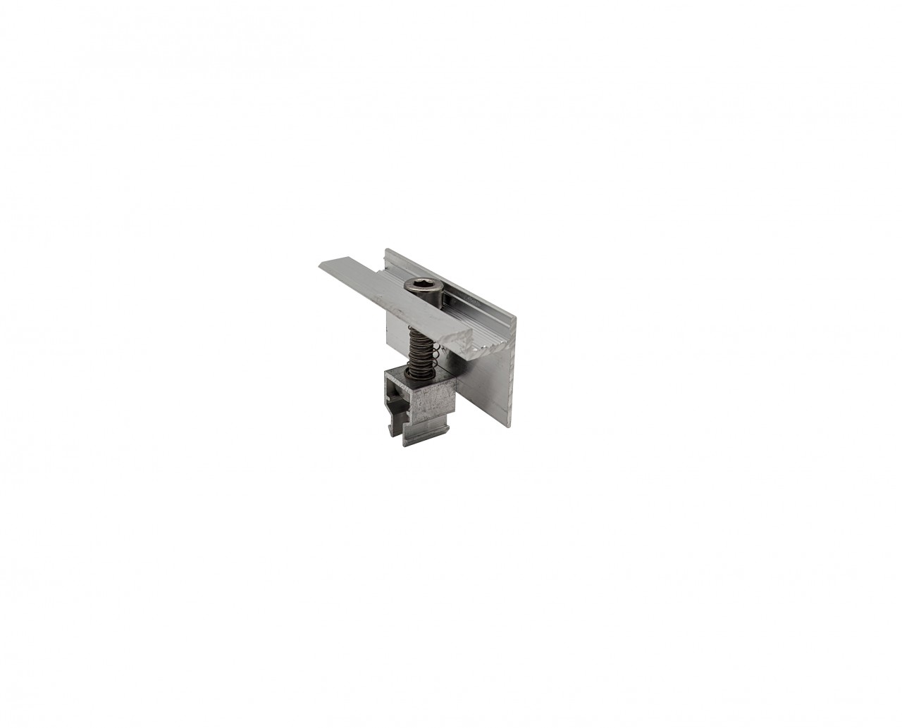 Alu Endklemme-Klicksystem silber 30 mm