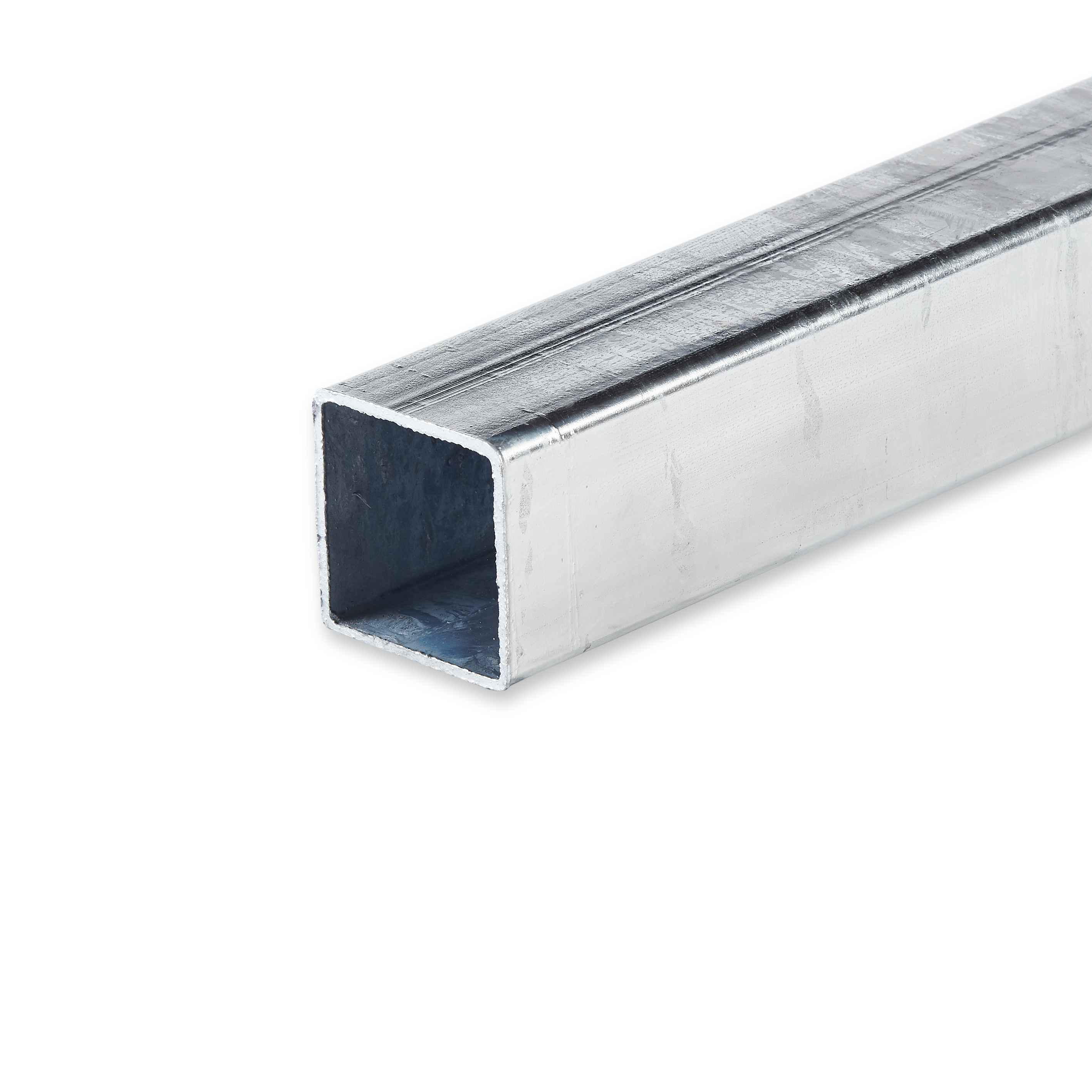 Galvanized steel square tubes