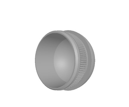 Stainless steel V2A end caps Pipe plugs End caps Closure Plugs Railing - Ø 42.4 x 2 mm semicircular hollow