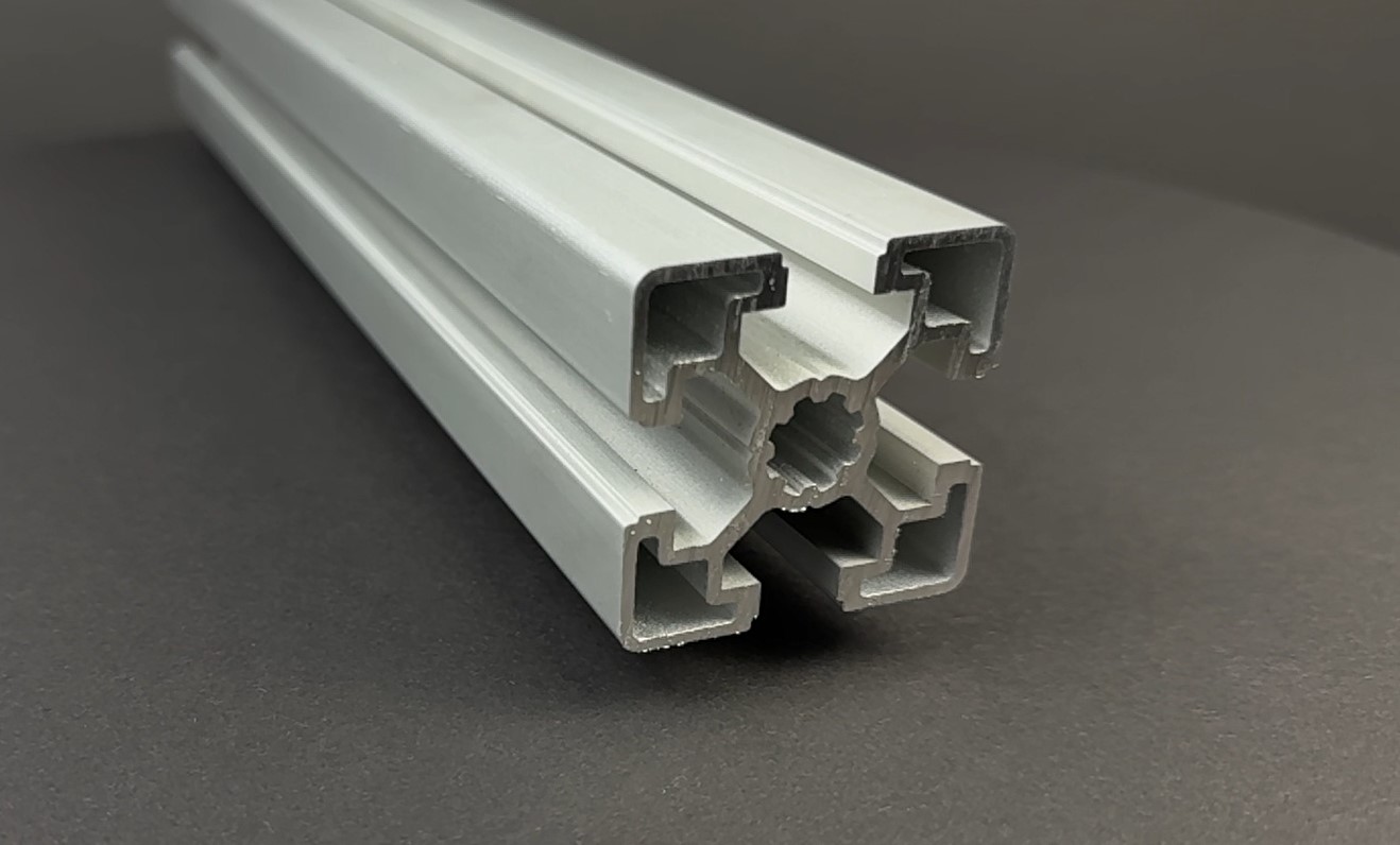 Aluminium machine construction profiles 45 x 45 mm "light" groove 10