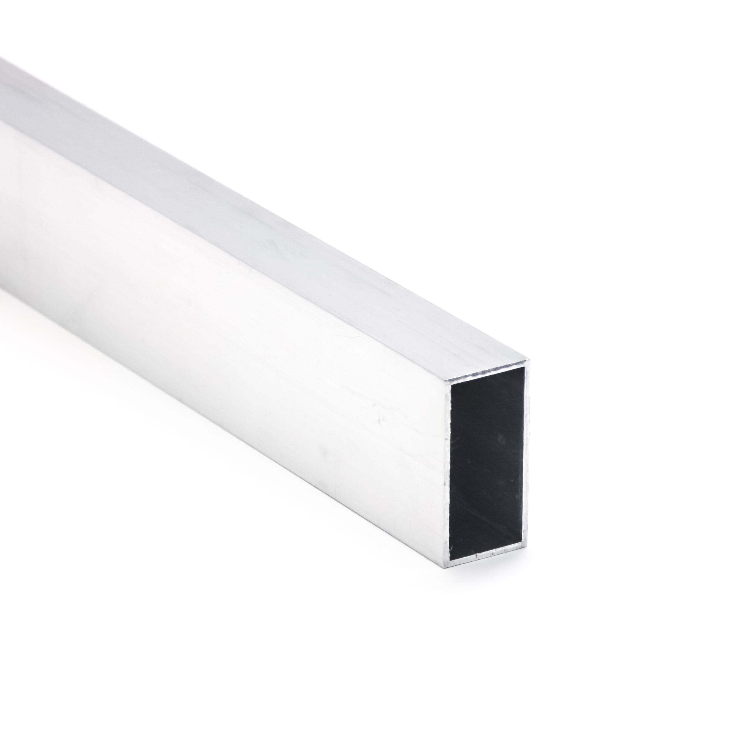 Blank aluminium rectangular tubes
