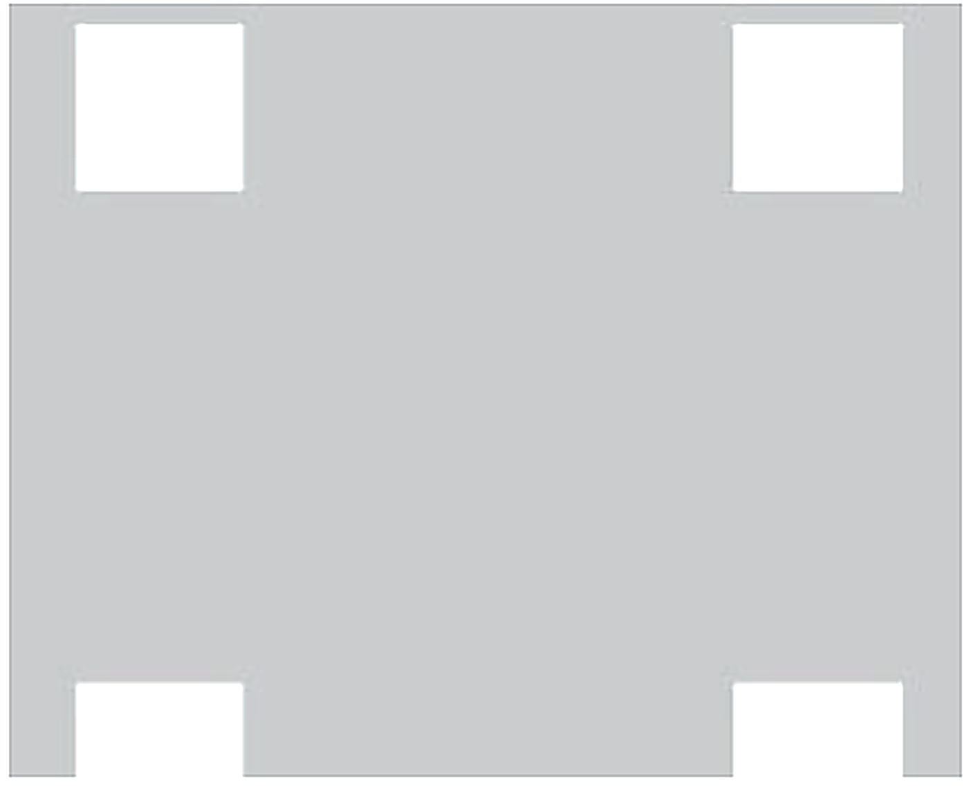 Perforated aluminium sheet  QG 15 - 60 mm | t=2 mm