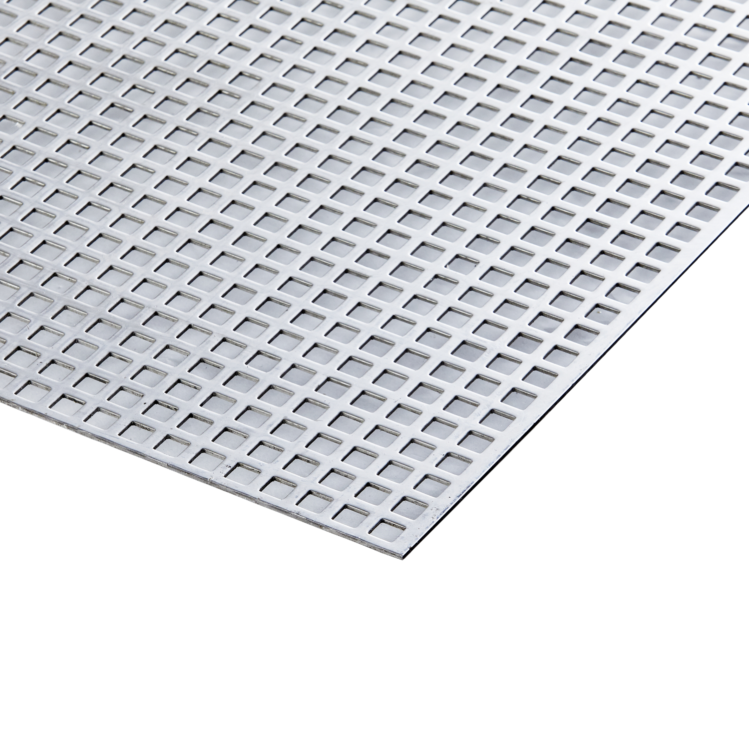 Galvanized perforated steel sheet