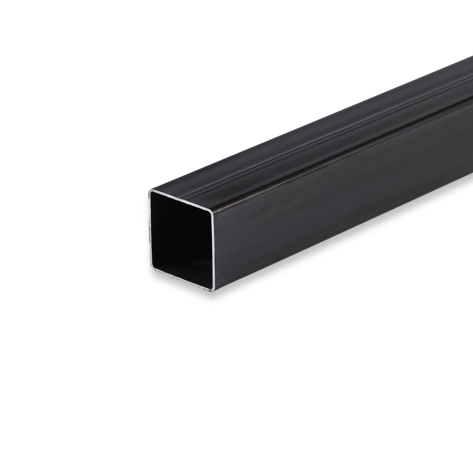 Stahl-Vierkantrohre 50 x 50 x 5 mm schwarz/roh