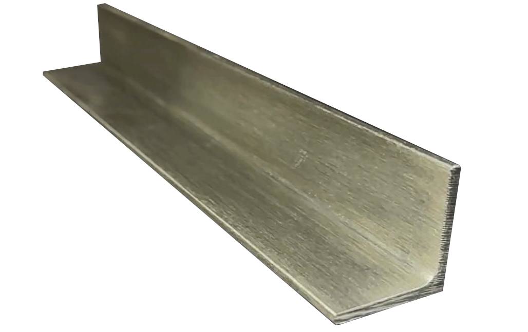 Edelstahl Winkel 50 x 50 x 5 mm geschliffen