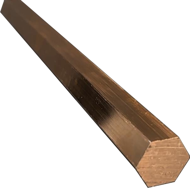 Copper hexagon bar