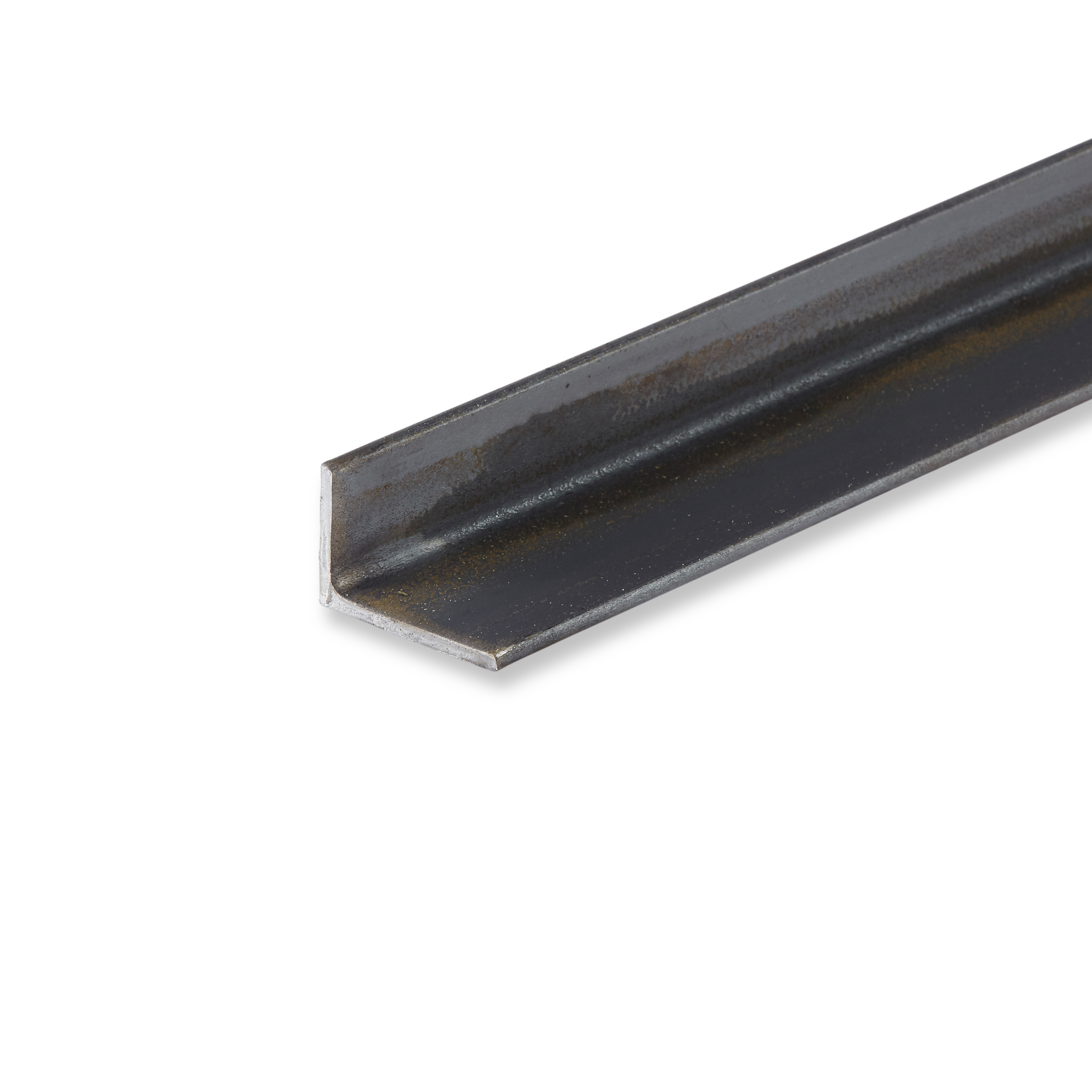 Black steel angle bar (raw finish)