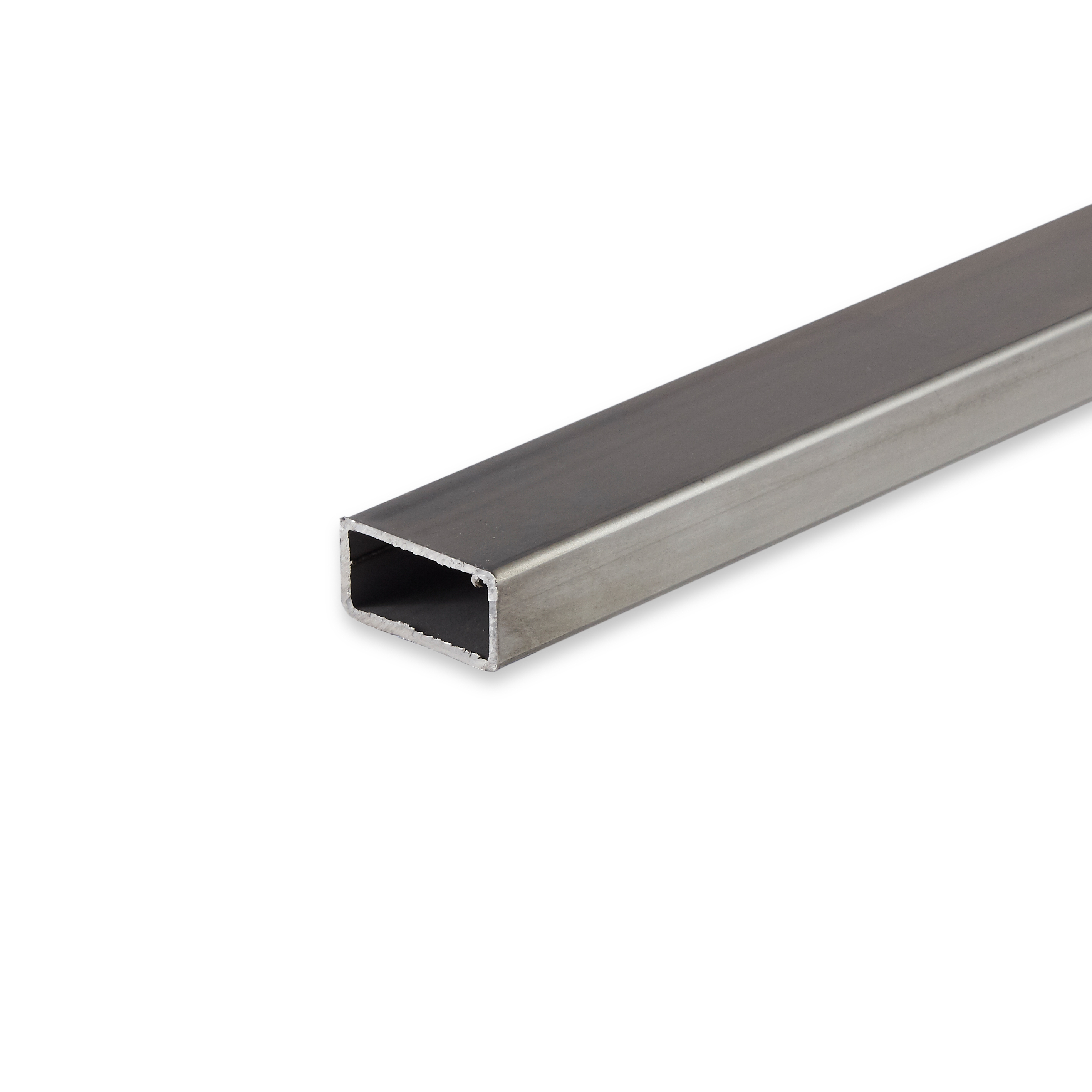 Stainless steel rectangular tube unpolished 100 x 50 x 2 mm