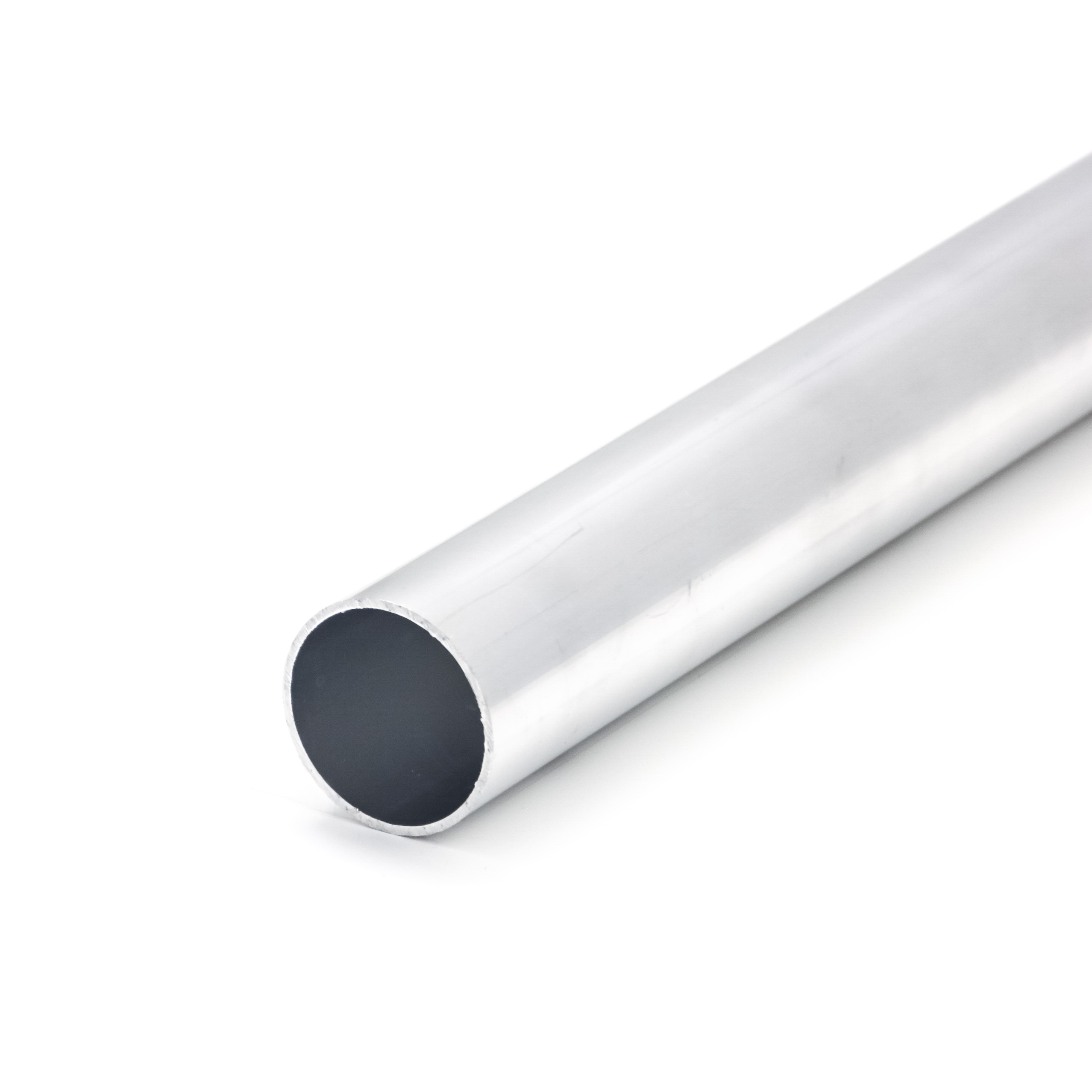 Blank aluminium round tubes