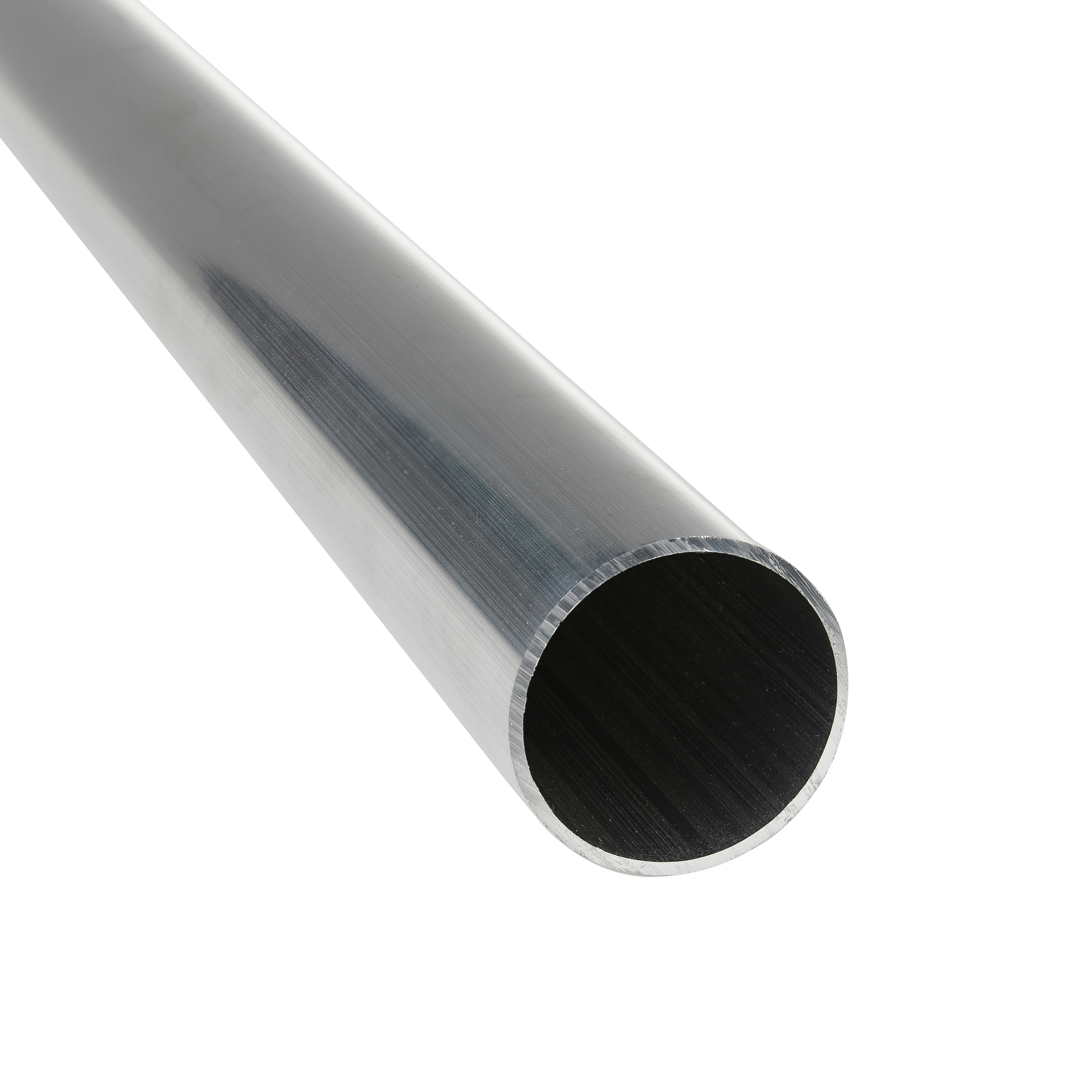 Blank aluminium round tubes