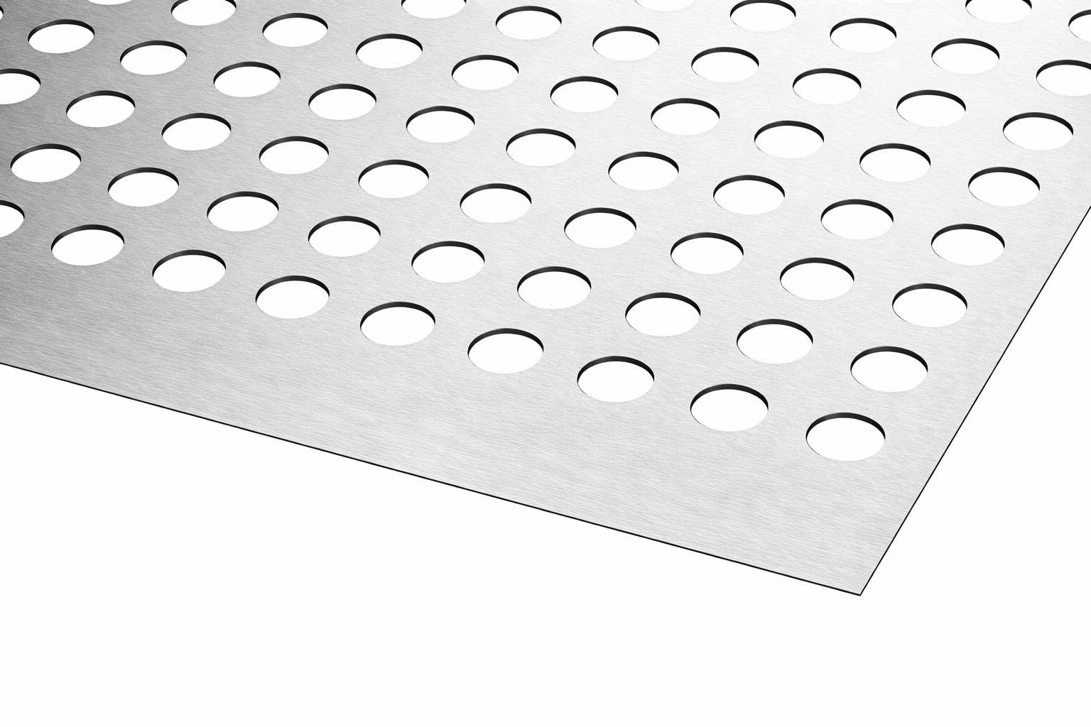 Perforated stainless steel sheet RV 10 - 15 mm | t=2 mm