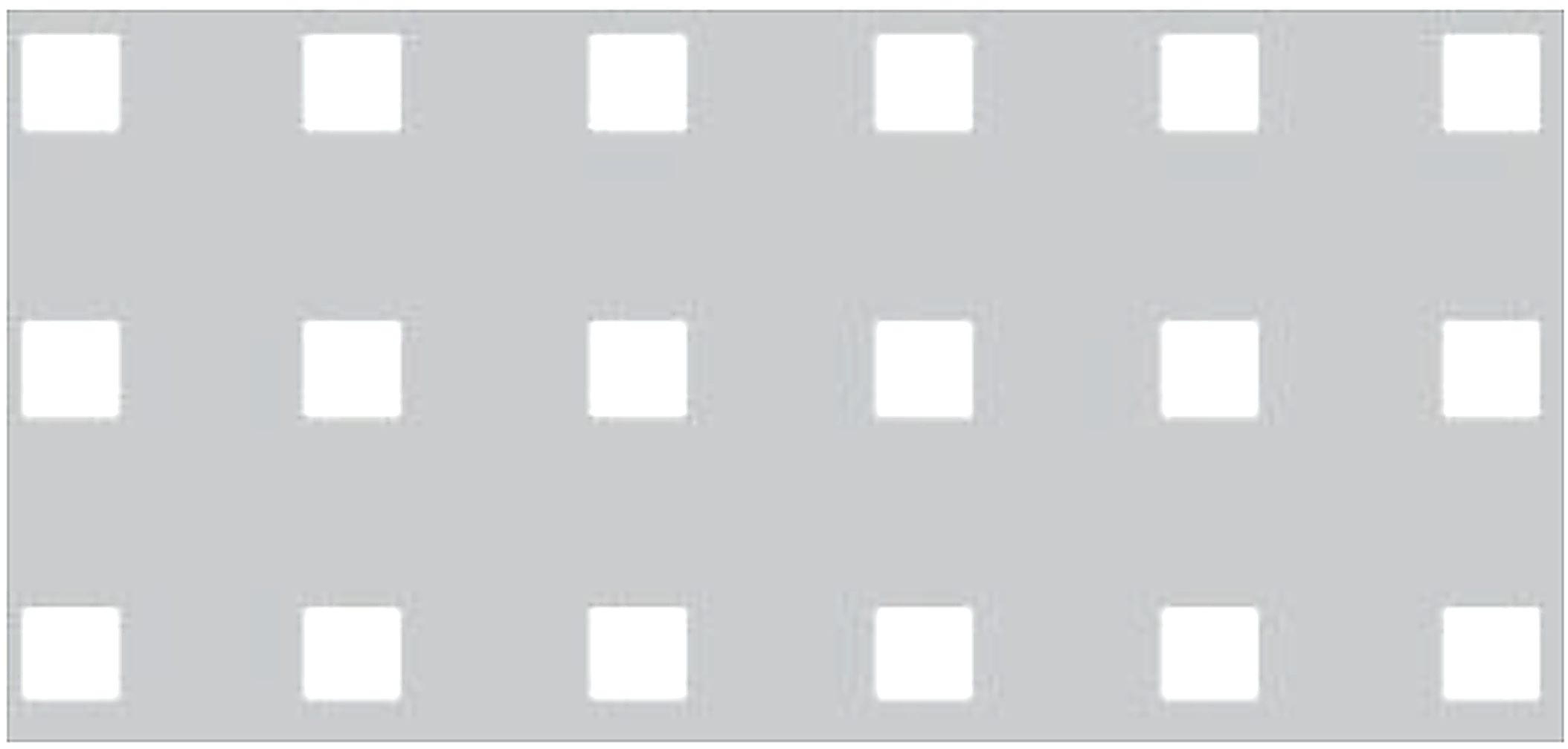 Perforated stainless steel sheet QG 5 - 16 mm | t=1,5 mm