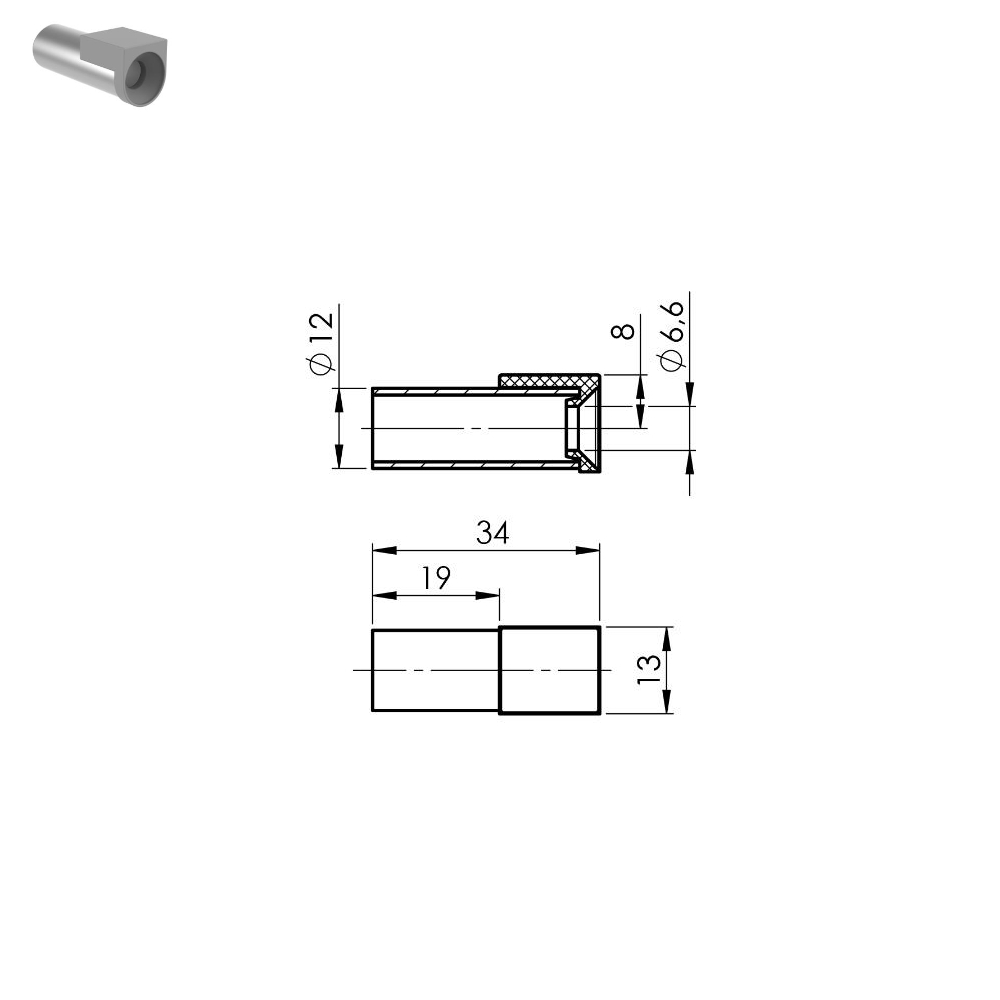 Stainless steel V2A glass holder, point holder, sheet holder