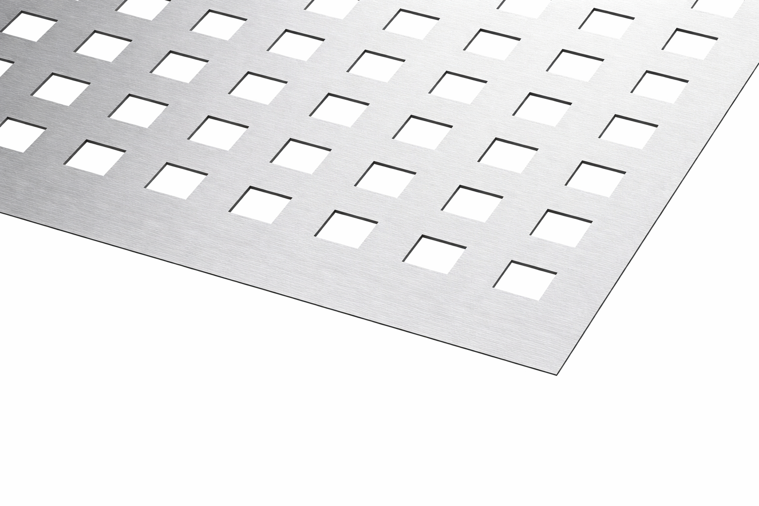 Perforated stainless steel sheet QG 10 - 15 mm | t=1,5 mm