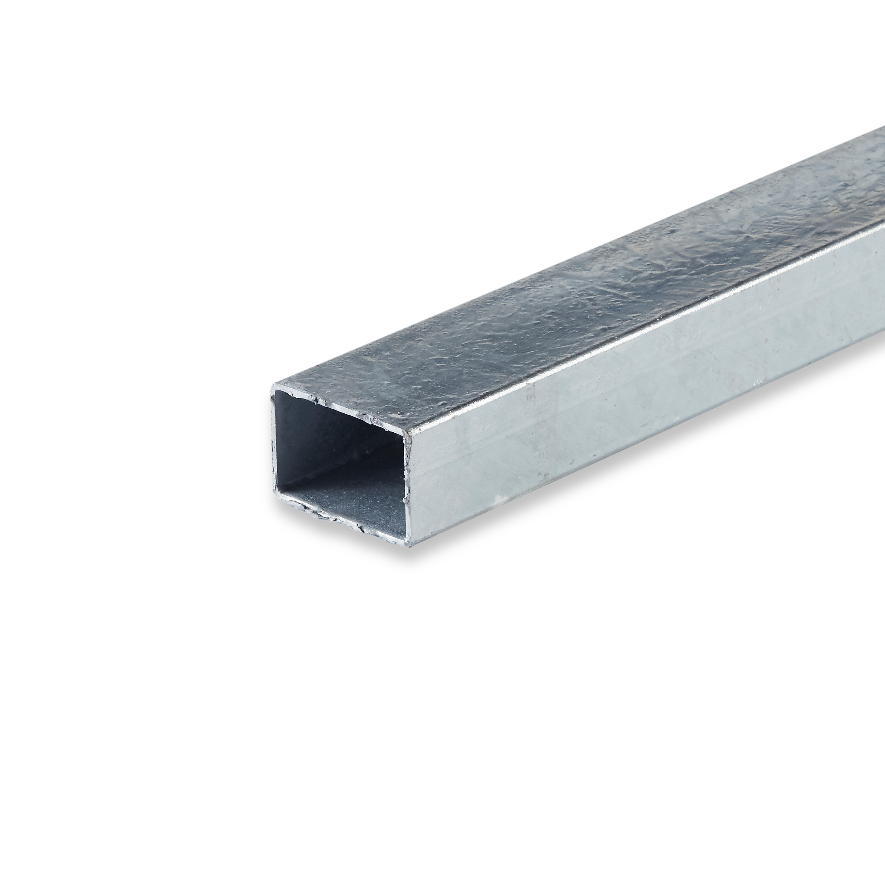 Galvanized steel rectangular tubes