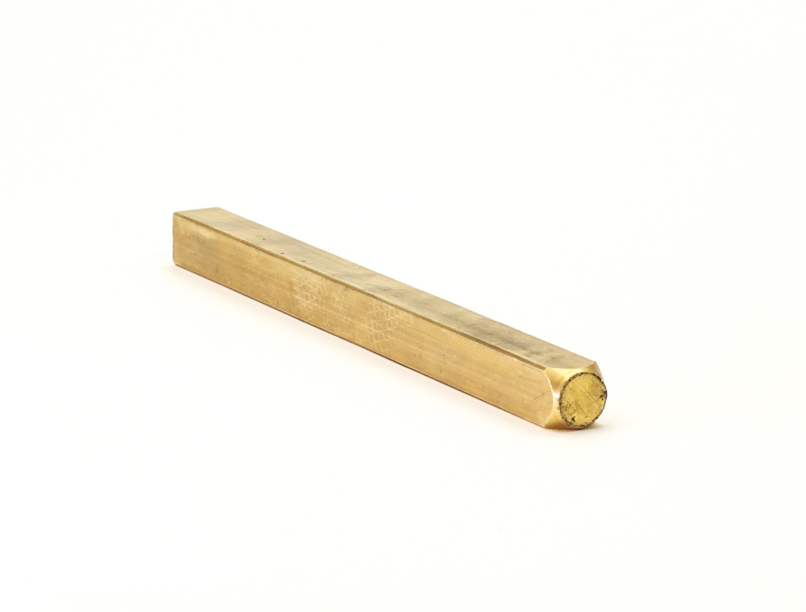 Messing Vierkantstangen 8 x 8 mm CuZn39Pb3 (Ms58) | 150 mm