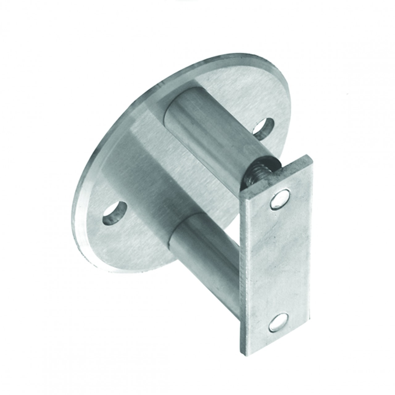 Edelstahl Wandanker für Rund Rohr 42,4 mm Geländerpfosten V2A Rohrhalter Pfosten