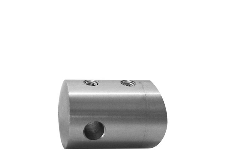 Supporto per fune metallica per ringhiera, terminale a vite, fermacorda, tensionamento, acciaio inox V4A - Supporto per fune Ø 6 mm || Ø 42,4 mm Supporto per fune metallica per ringhiera, terminale a vite, fermacorda, tensionamento, acciaio inox V4A - Supporto per fune Ø 6 mm || Ø 42,4 mm
