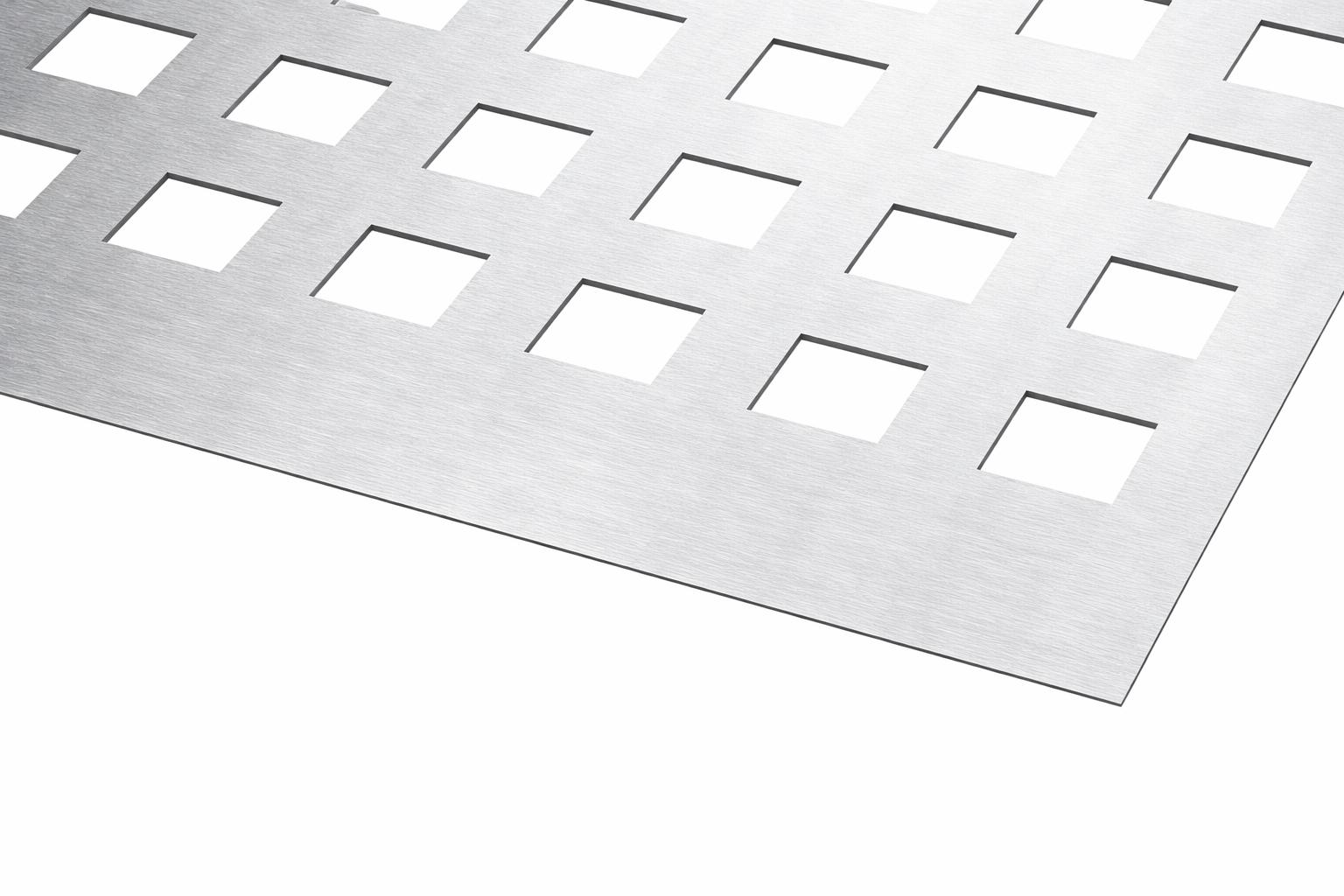 Perforated stainless steel sheet QG 15 - 40 mm | t=1,5 mm